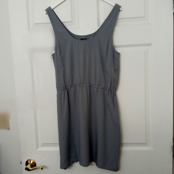 J. Crew Slate Grey Fully Lined Sheath Dress- Size: 8 - Picture 3 of 12